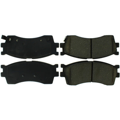 Centric Posi-Quiet Extended Wear Brake Pads 01-05 Kia Ria/Sephia/Spectra