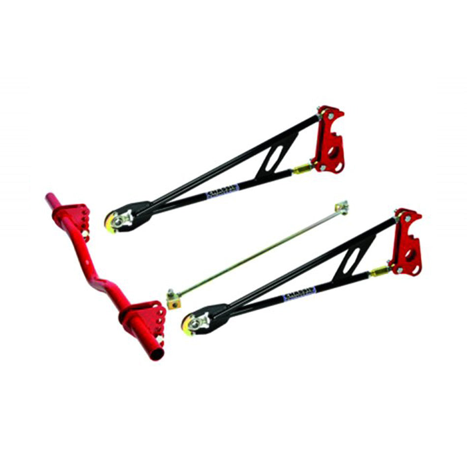 Basic Ladder Bar Suspension with Round 1-3/4" Crossmember