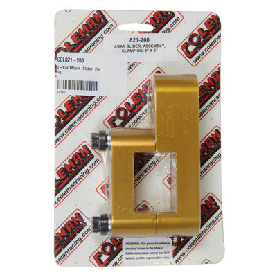 Coleman J-Bar Mount Slider 2" Square 821-200