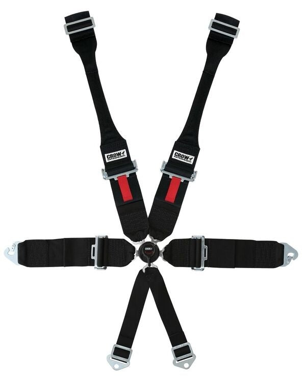 Crow 6-Point Kam Lock Harness Clip In Pull Down, SFI 16.1
