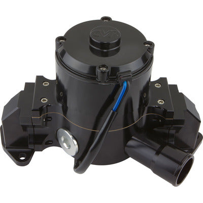 CVR SBF Billet Aluminum Electric Water Pump Black 8502BK