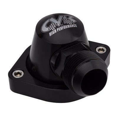 CVR Thermostat Housing GM LS w/16AN Black TSH5ABK