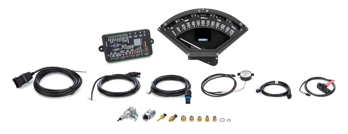 Dakota Digital RTX Instrument System 1955-56 Chevy RTX-55C-X
