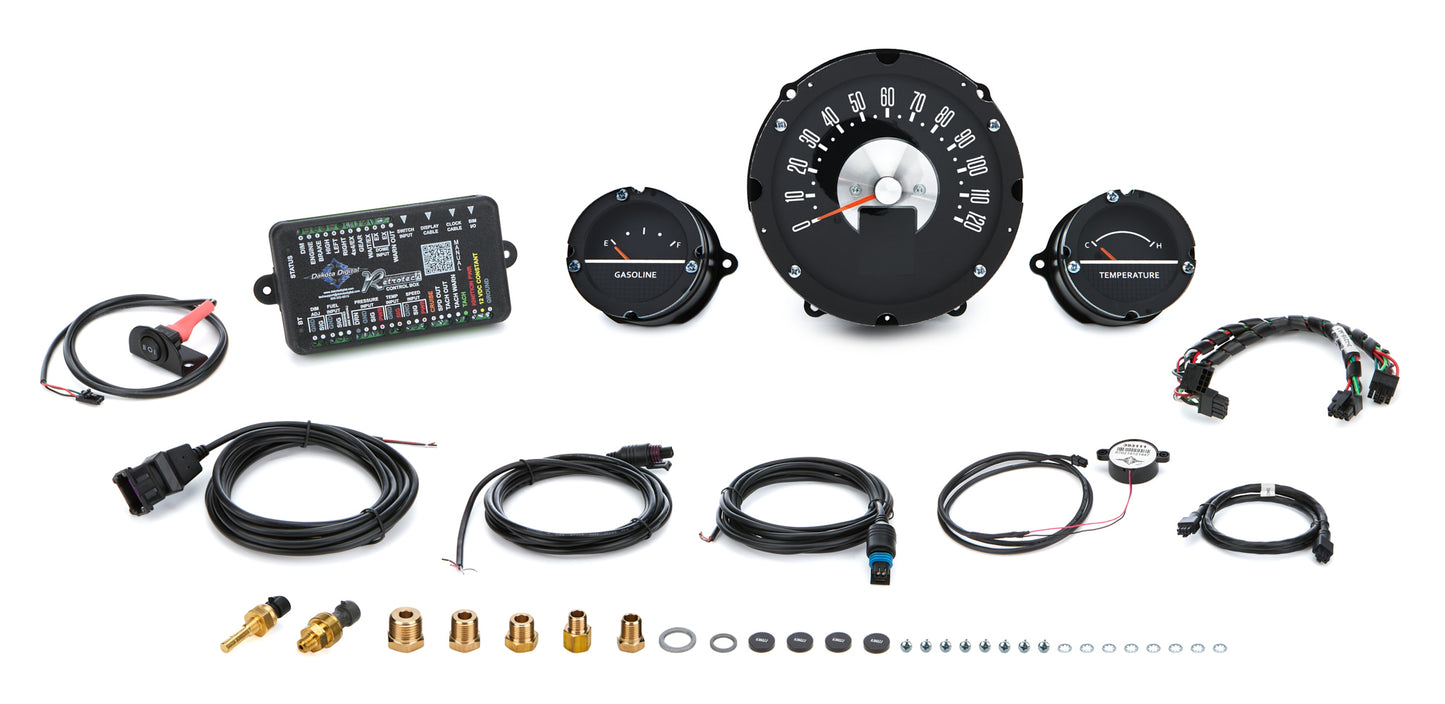 Dakota Digital RTX Instrument System 1957 Chevy RTX-57C-X