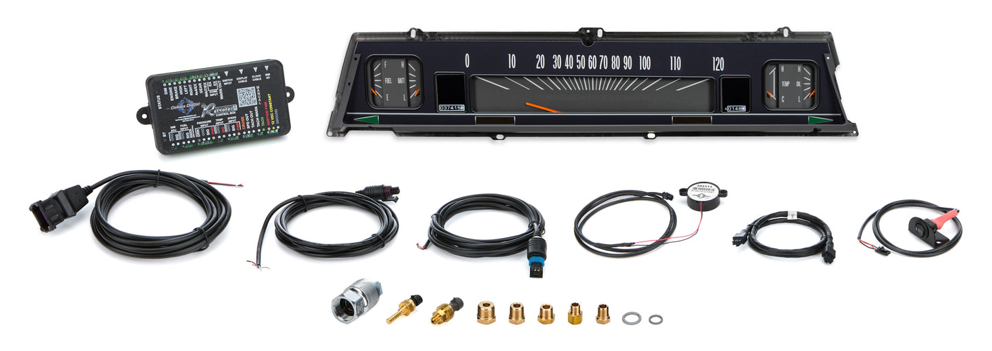 Dakota Digital RTX Instrument System 1966-67 Chevelle RTX-66C-CVL-X