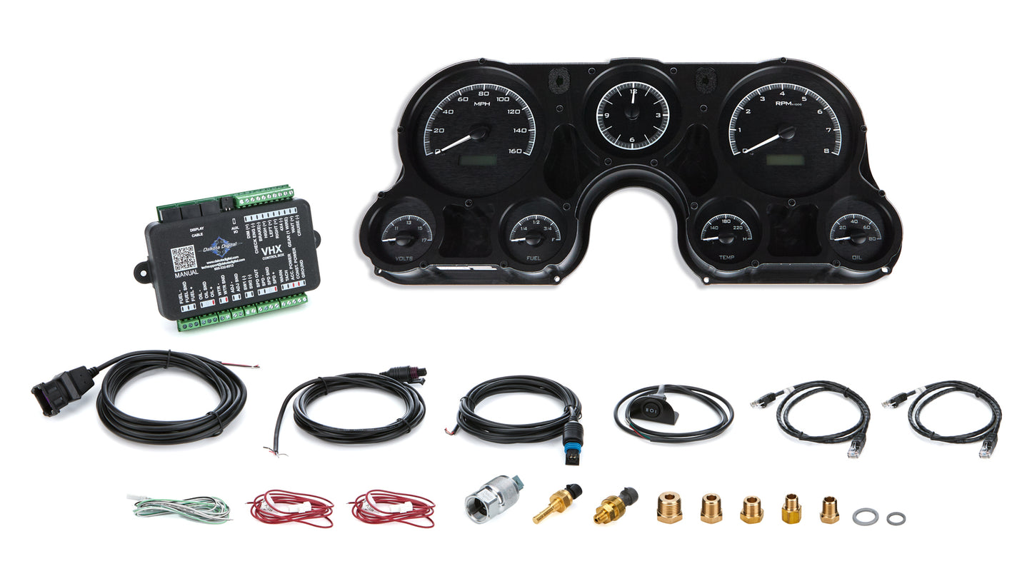 Dakota Digital VHX Instrument System 1967-72 Chevy Truck VHX-67C-PA-K-W