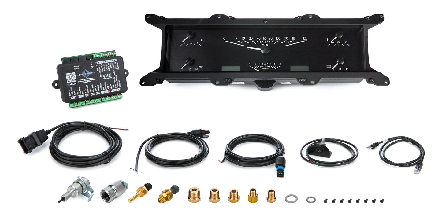 Dakota Digital VHX Instrument System 1967-72 Ford Truck VHX-67F-PU-K-W