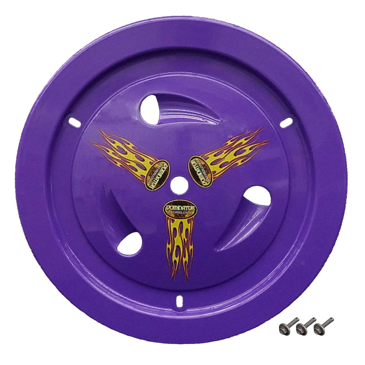 Dominator Wheel Cover Bolt-On Purple Real Style 1007-B-PU