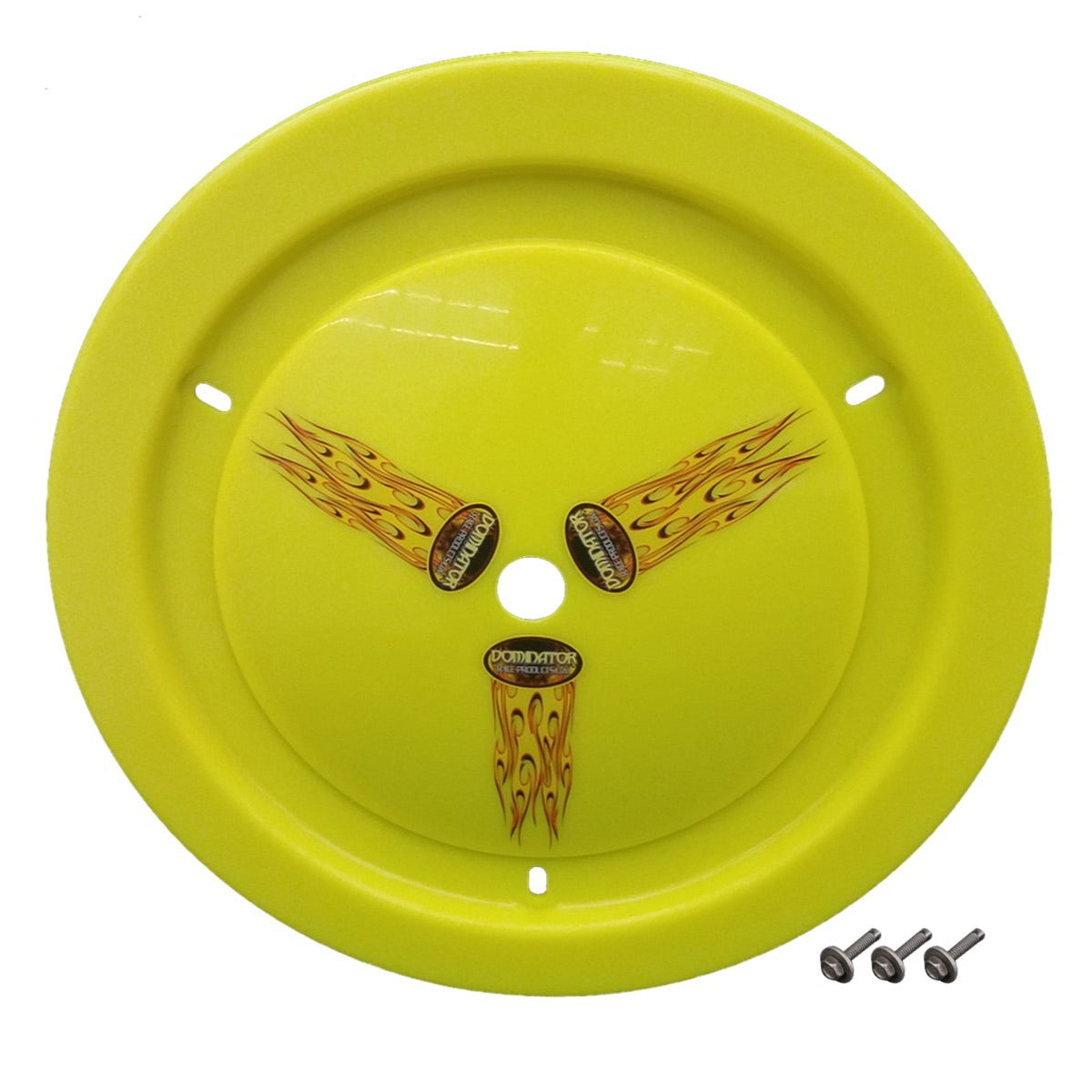 Dominator Wheel Cover Bolt-On Fluorescent Yellow 1012-B-FYE