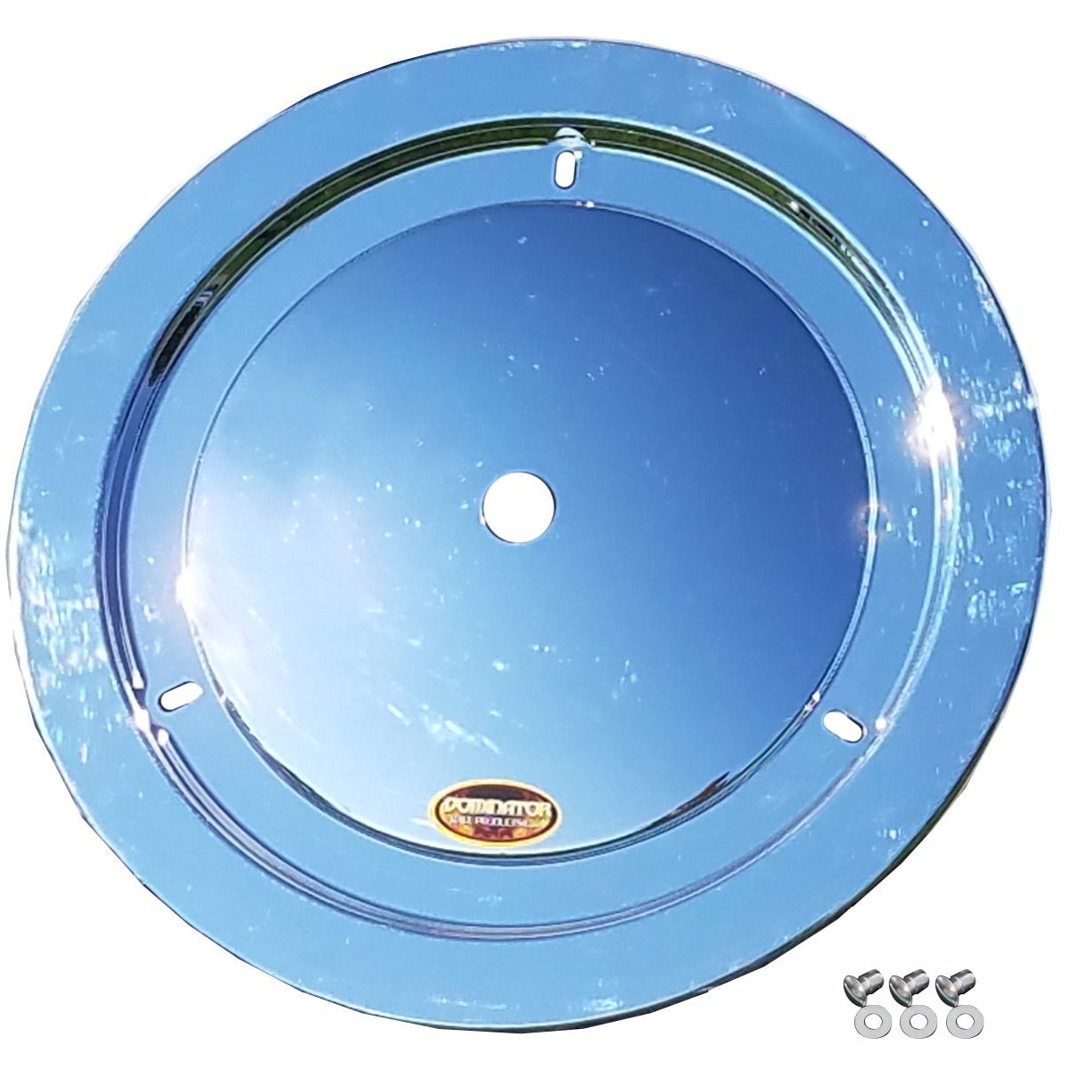 Dominator Wheel Cover Dzus-On Chrome 1012-D-CHROME