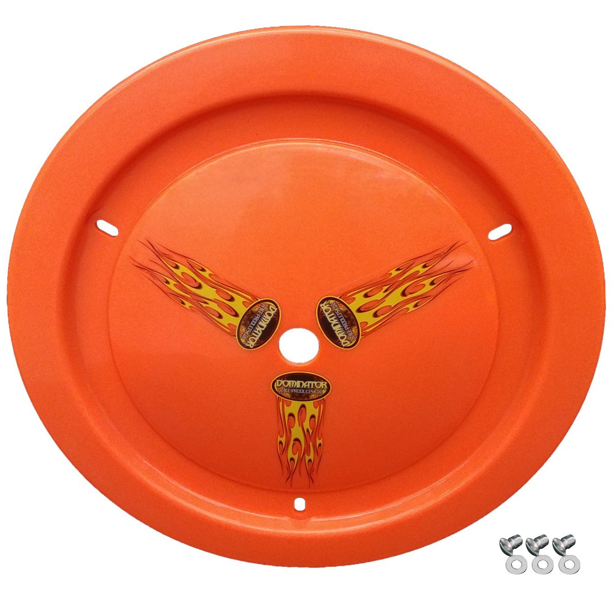 Dominator Wheel Cover Dzus-On Fluorescent Orange 1012-D-FOR