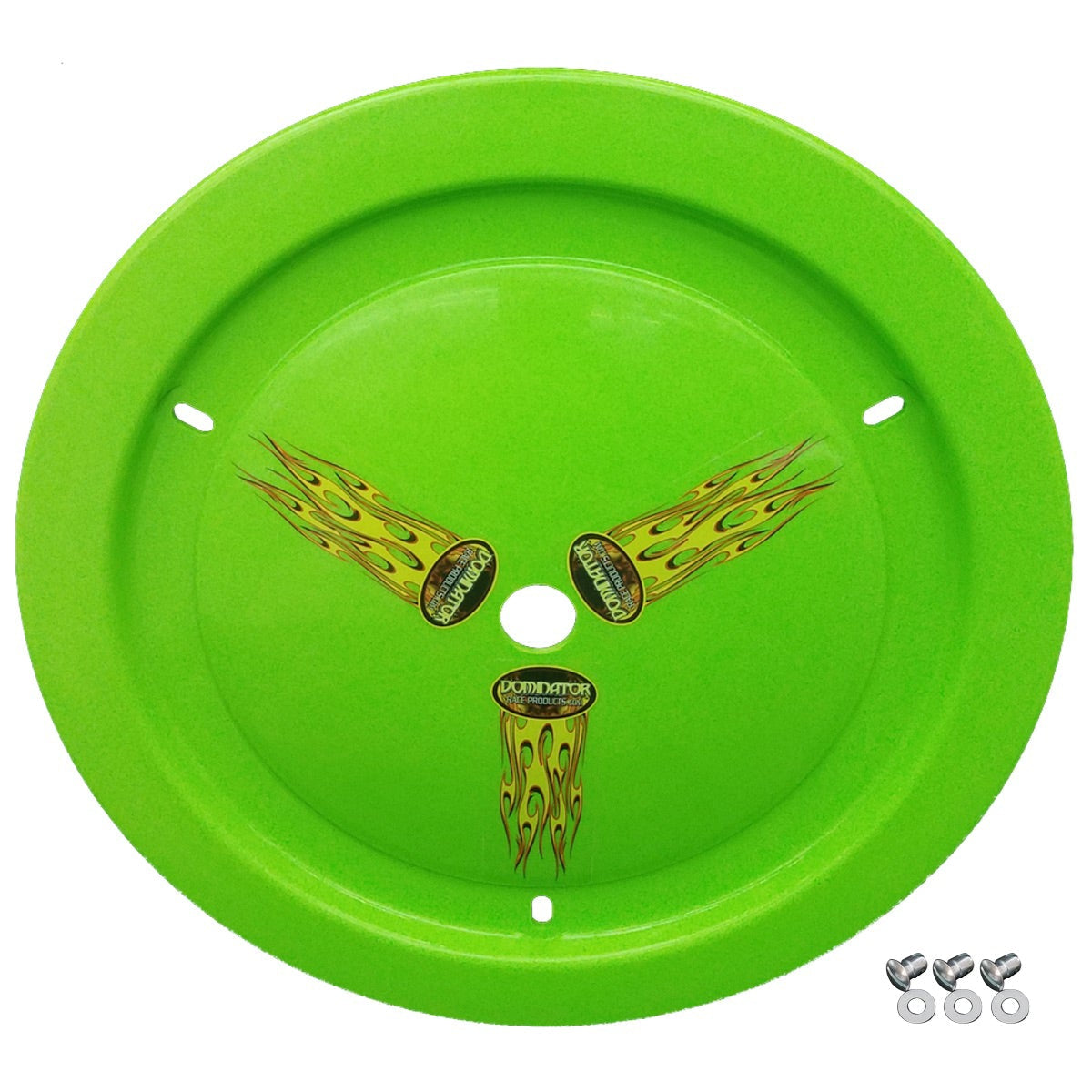 Dominator Wheel Cover Dzus-On Xtr Green 1012-D-XG