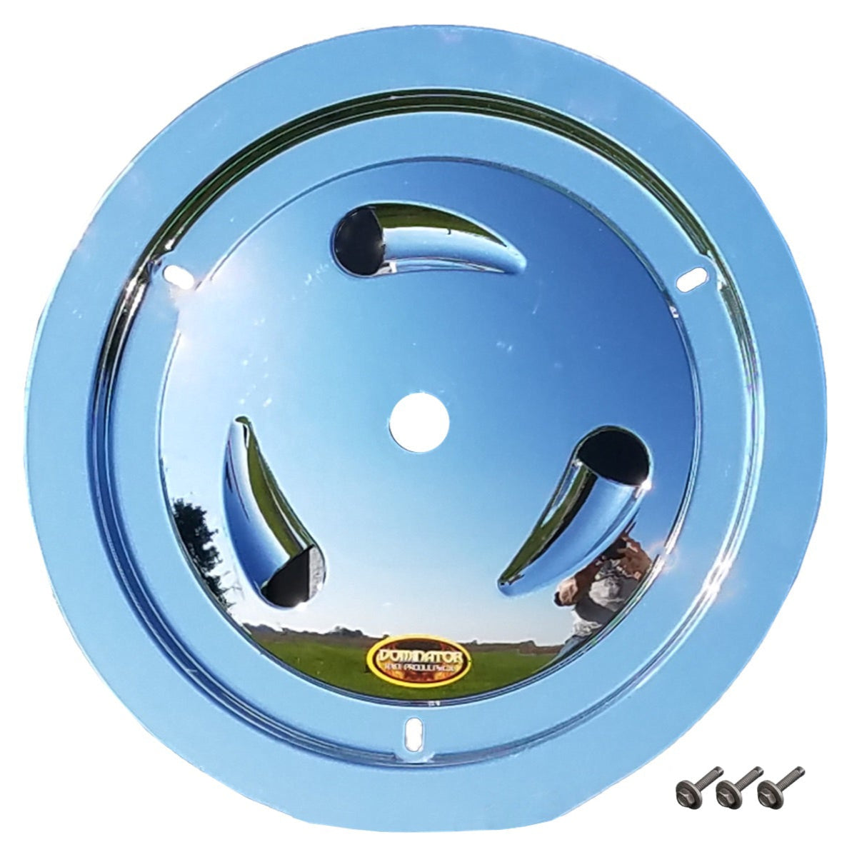 Dominator Wheel Cover Bolt-On Chrome 1013-B-CHROME