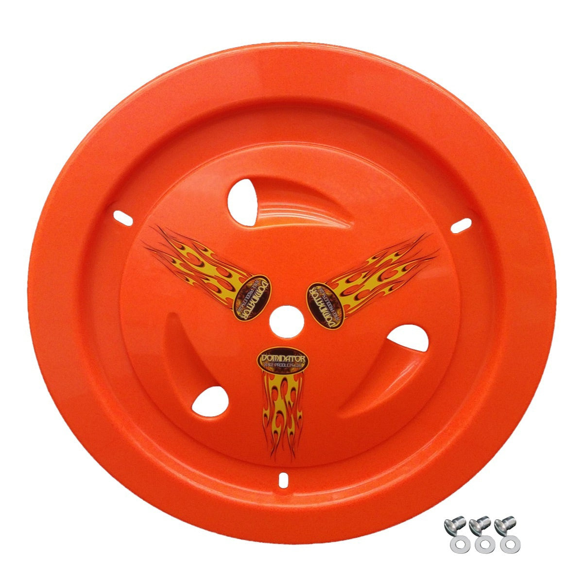 Dominator Wheel Cover Bolt-On Fluorescent Orange 1013-B-FOR