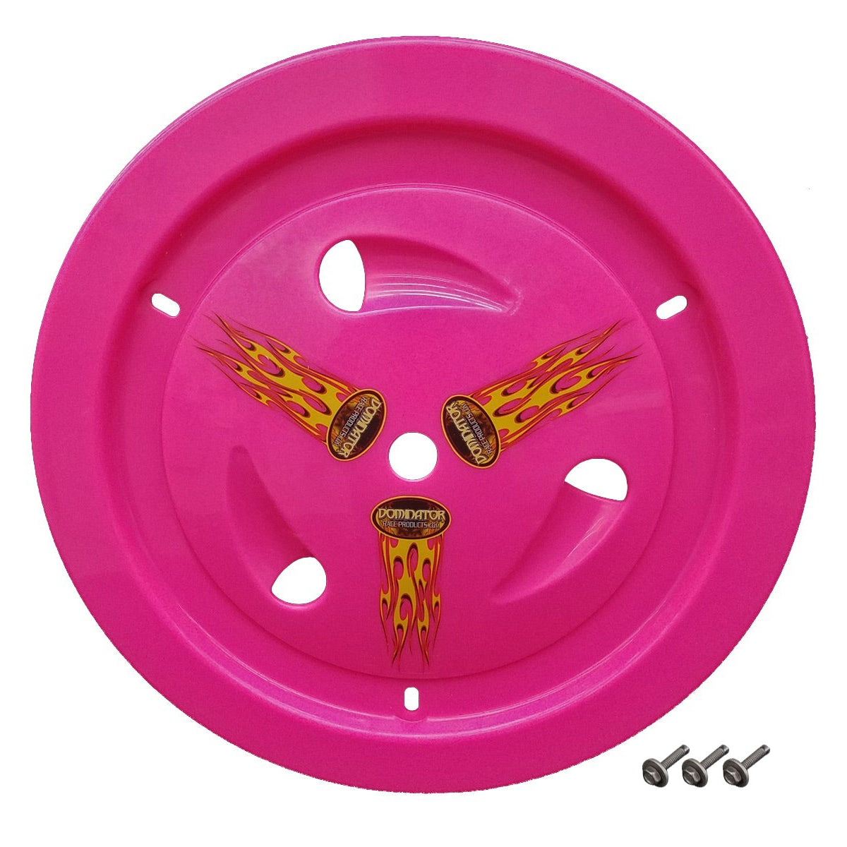 Dominator Wheel Cover Bolt-On Pink 1013-B-PK