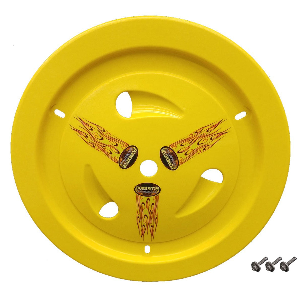 Dominator Wheel Cover Bolt-On Yellow 1013-B-YE