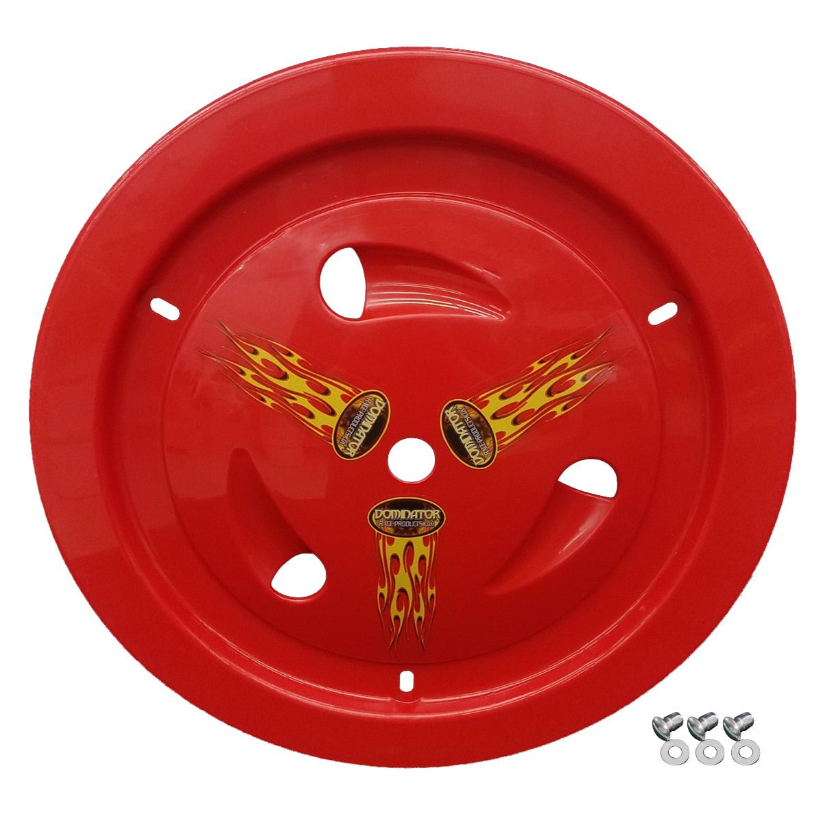 Dominator Wheel Cover Dzus-On Red 1013-D-RD