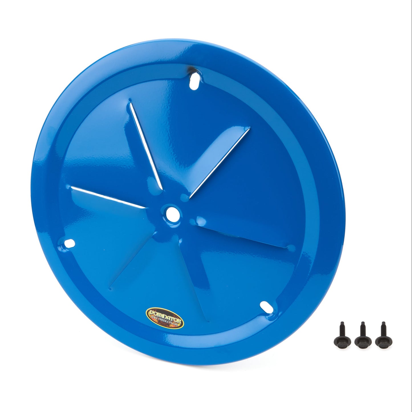 Dominator Wheel Cover Louver Vent Aluminum Bolt 15" Blue 1031-B-BL