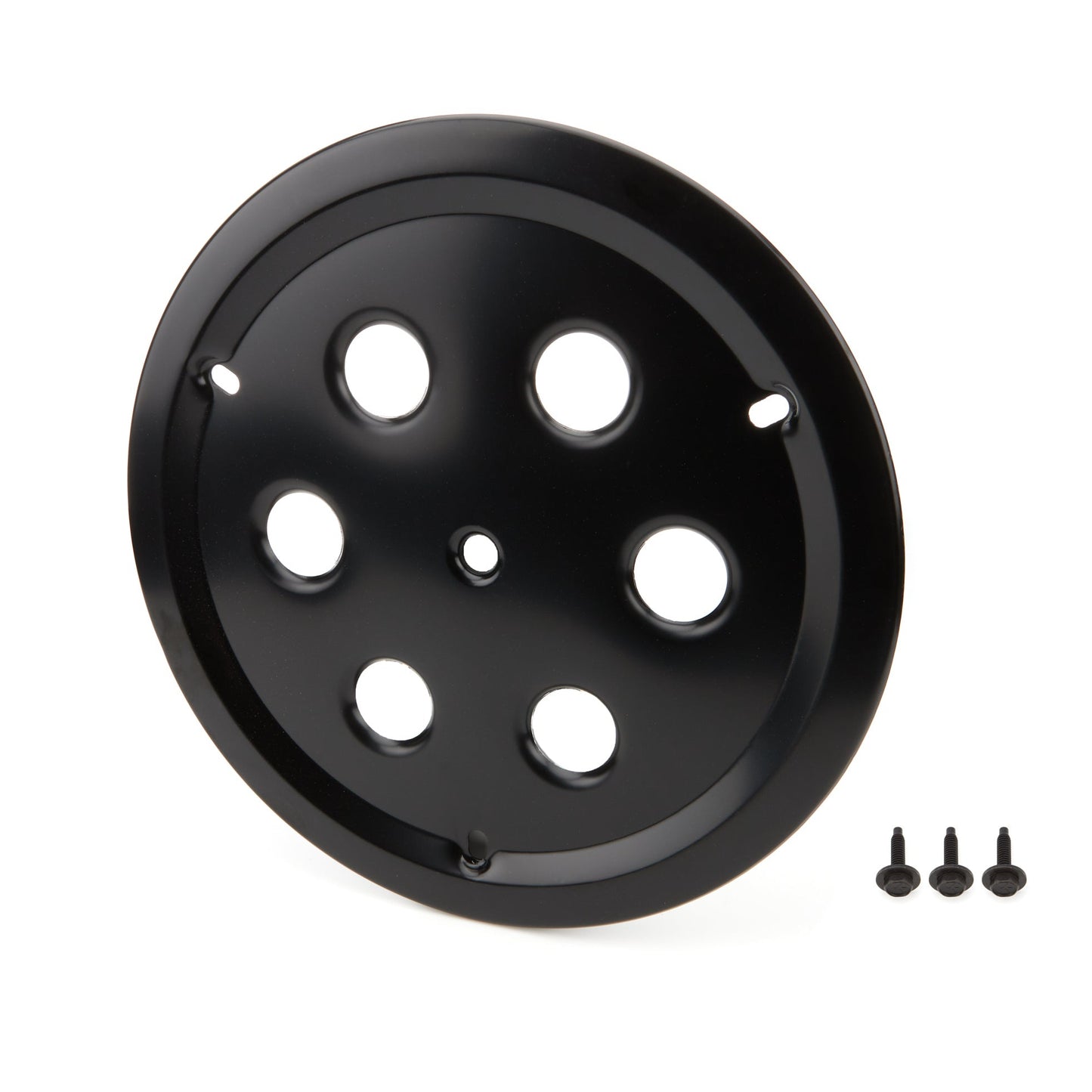 Dominator Wheel Cover Hole Vent Aluminum Bolt 15" Black 1032-B-BK