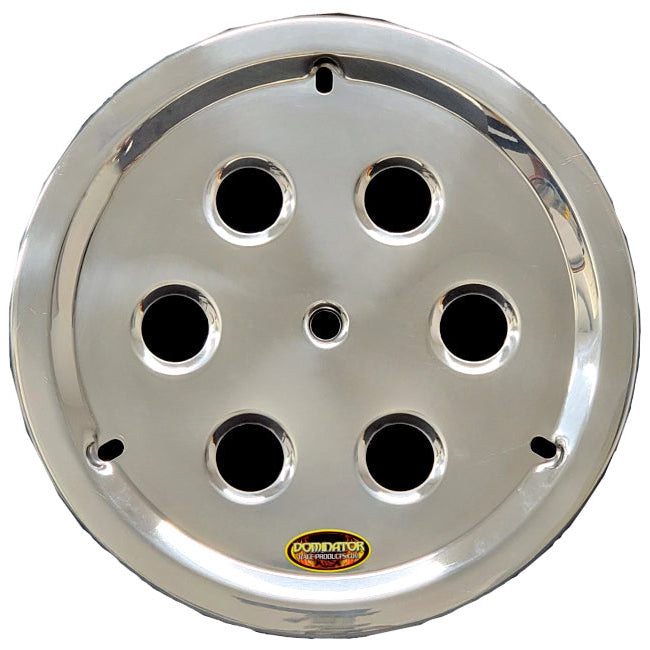 Dominator Wheel Cover Hole Vent Aluminum Bolt 15" Polished 1032-B-POL