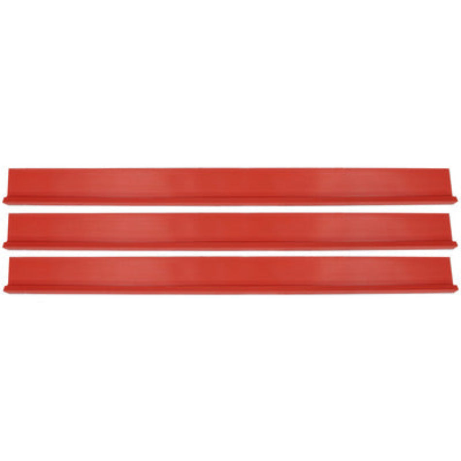 Dominator Dirt Rocker Panel Set Red 1100-RD