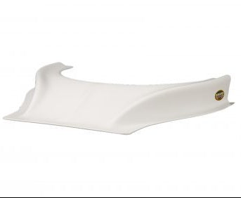 Dominator Hood Scoop Stalker 2.5" White 502-WH