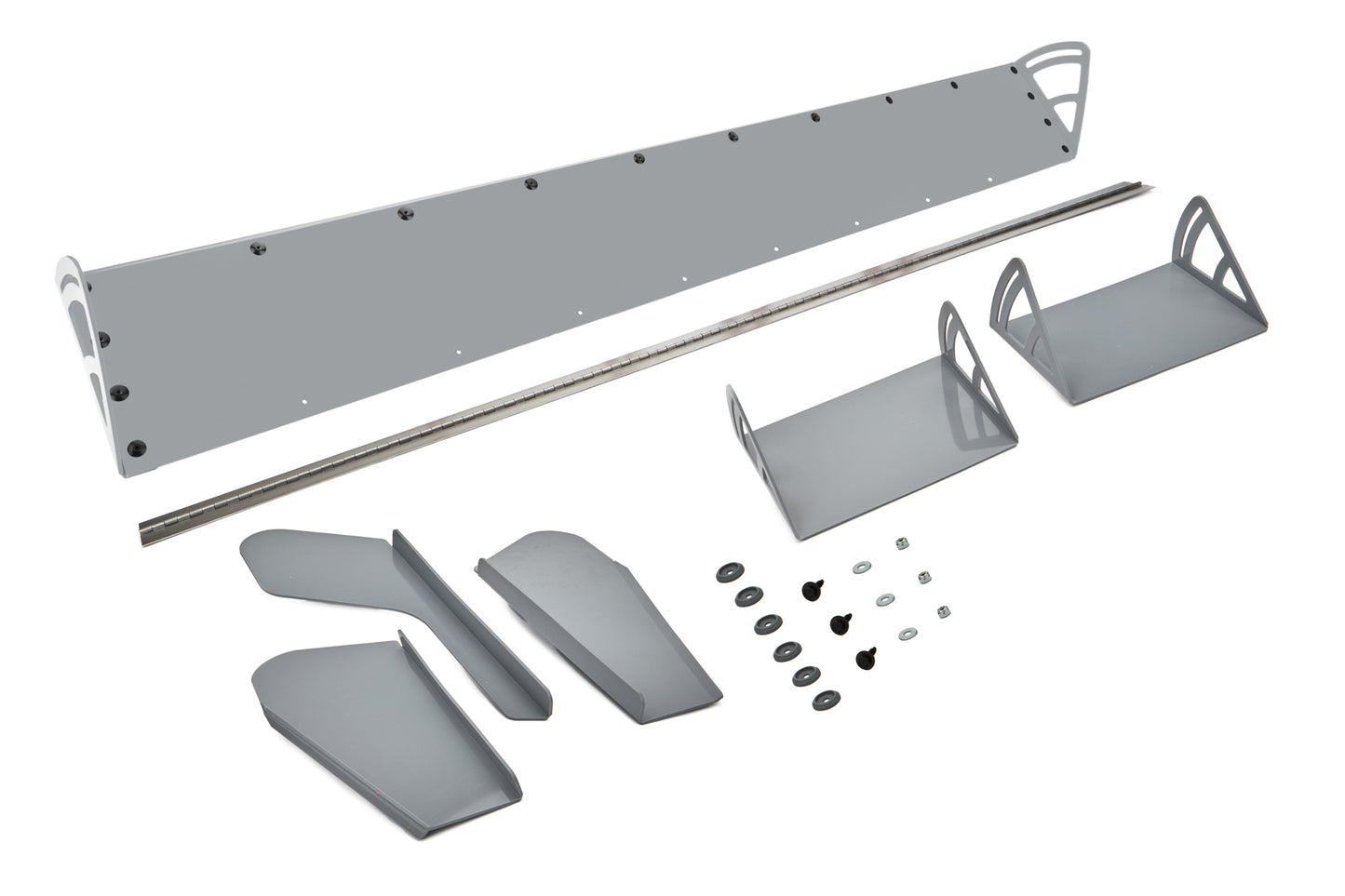 Dominator Plastic Spoiler 8x72" Late Model Gray 920-GRY