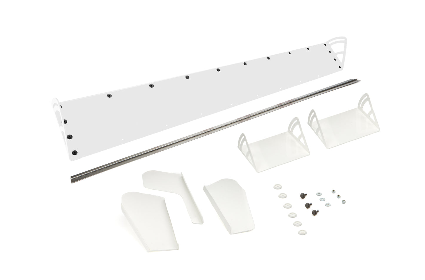 Dominator Plastic Spoiler 8x72" Late Model White 920-WH