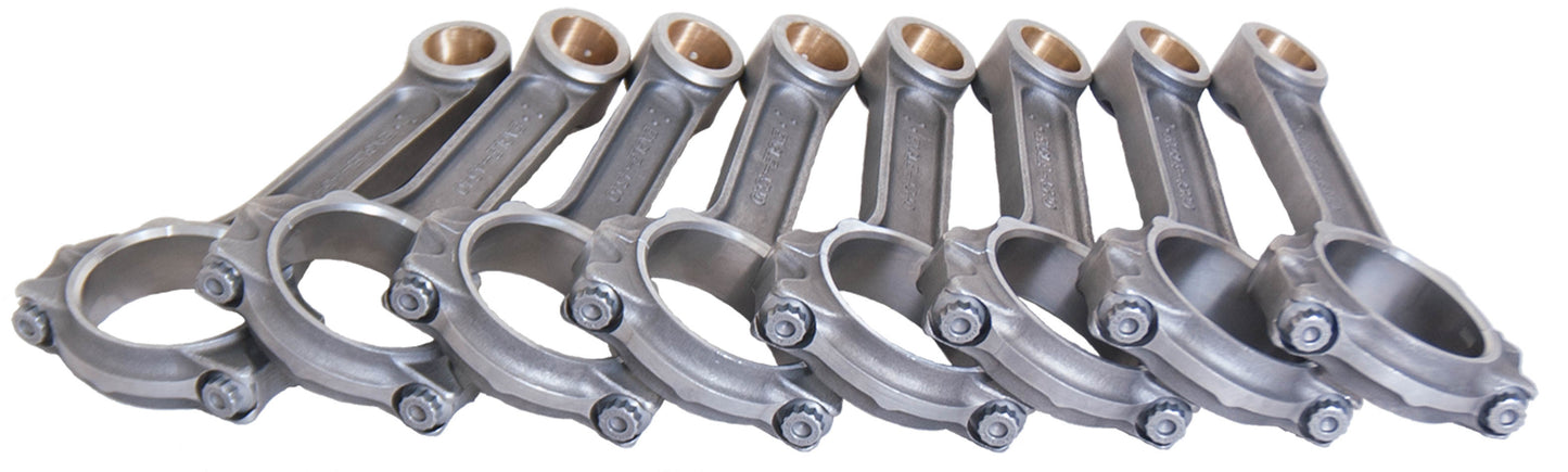 Eagle SBC Forged 4340 I-Beam Rods 6.000 w/7/16 FSI6000BST