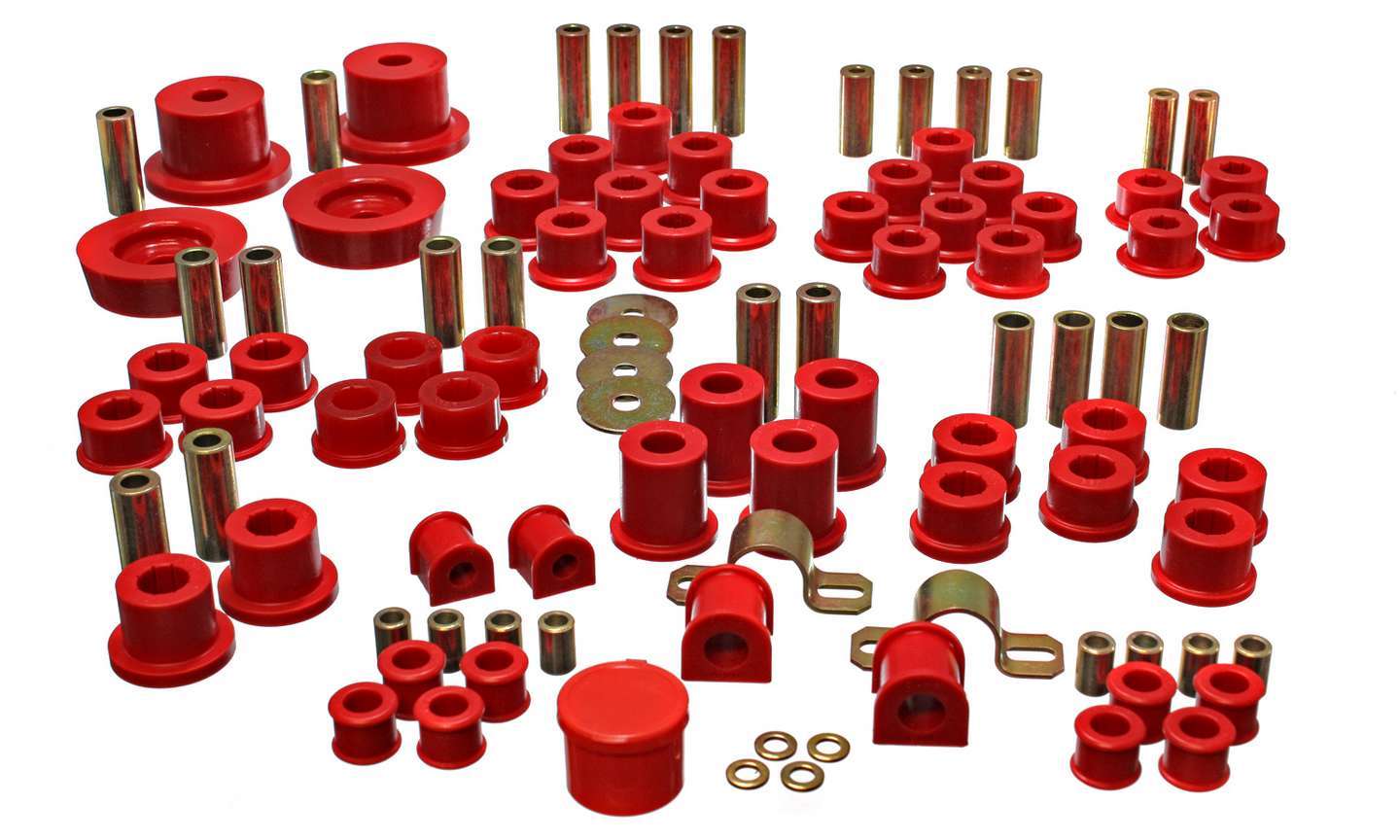 Energy Suspension Master Bushing Set Miata 11.18102G (Red)
