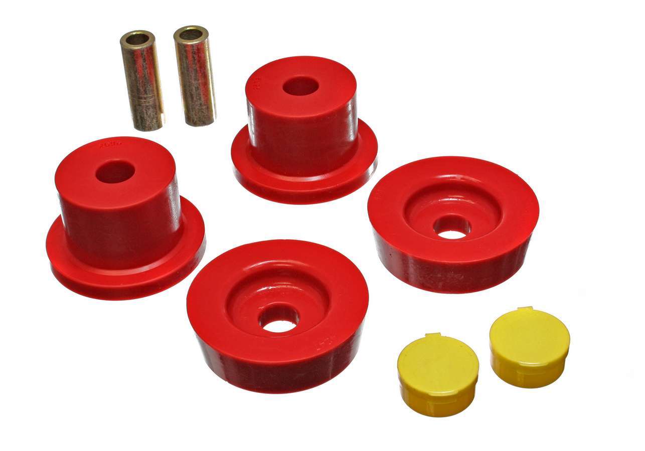Energy Suspension Rear Differential Bushing Set 11.4101G (Red)