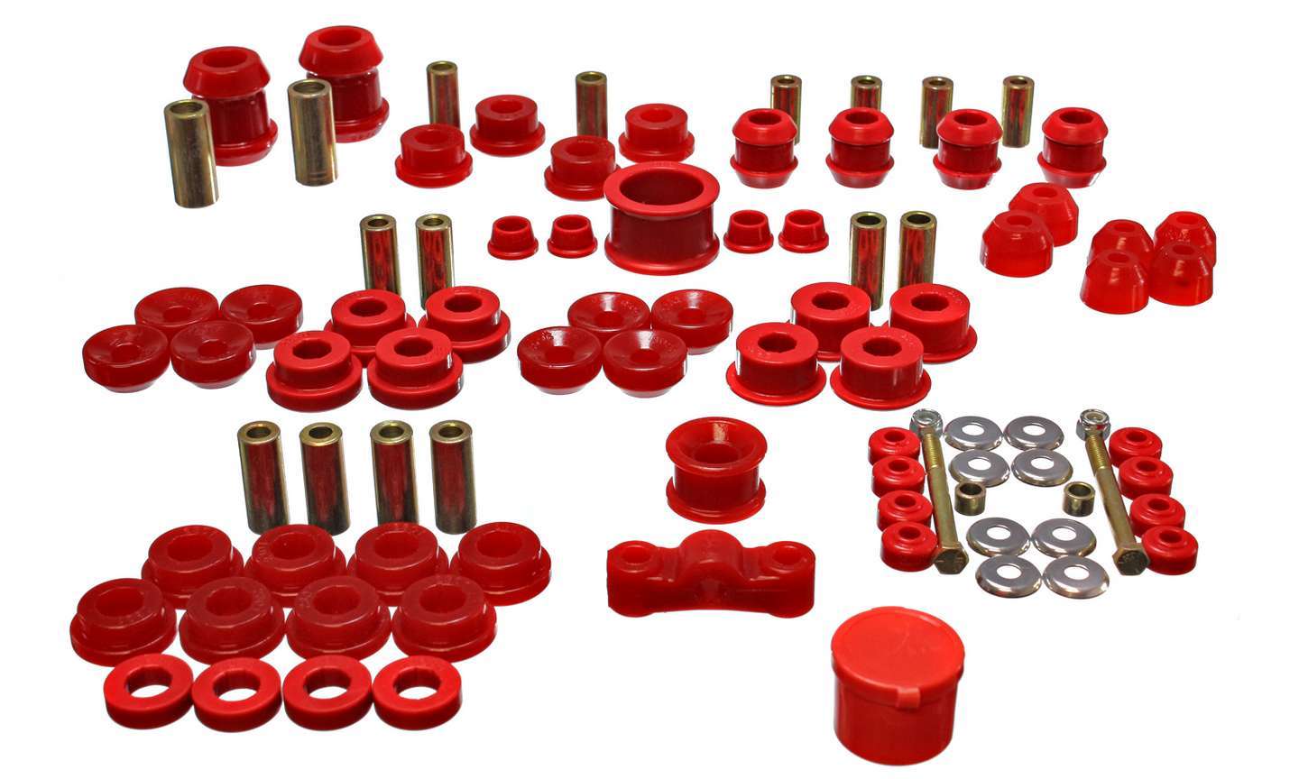 Energy Suspension Master Bushing Kit Acura Integra 16.18105G (Red)