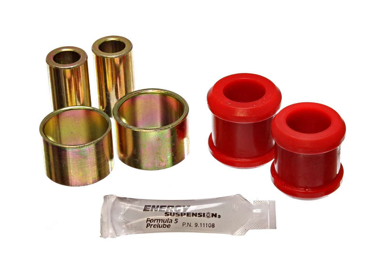 Energy Suspension Front Track Rod Bushing Set 07-14 Jeep Wrangler JK 07-14 2.7106G (Red)