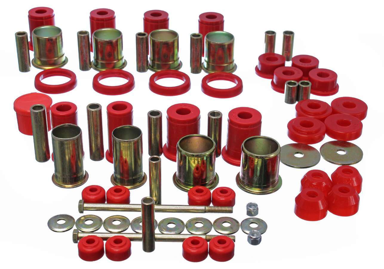 Energy Suspension Hyper-Flex Bushing Kit GM F-Body Camaro/Firebird 3.18131G (Red)