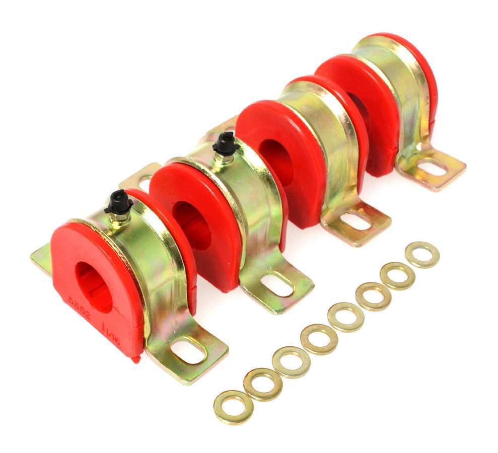 Energy Suspension Sway Bar Bushings 1-1/16" Greaseable 3.5175G (Red)