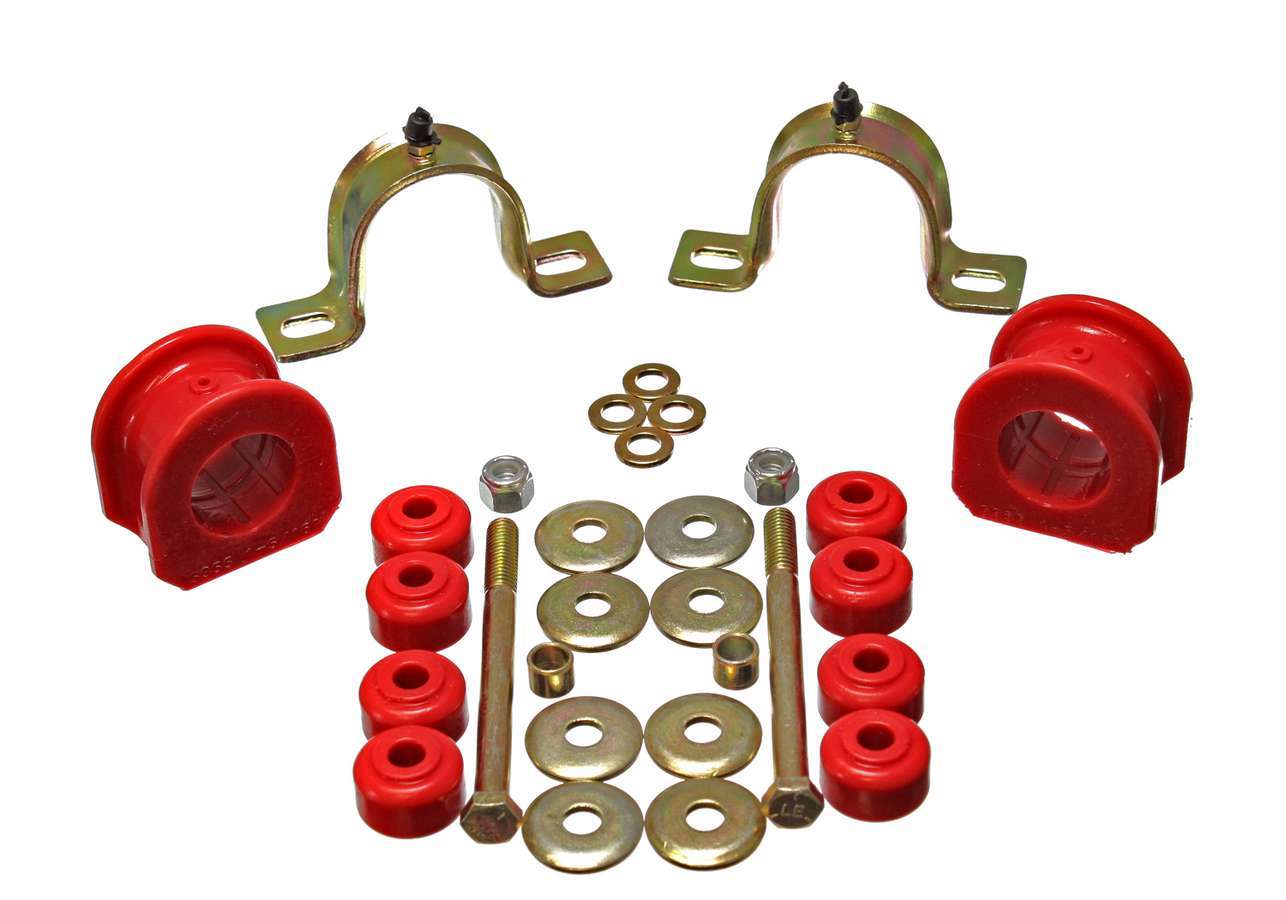 Energy Suspension Sway Bar Bushings Front 33mm GM SUV/Truck 3.5207G (Red)