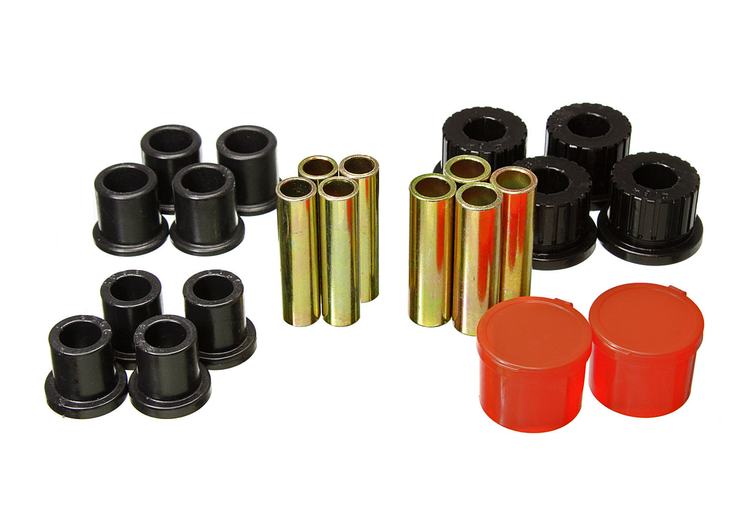 Energy Suspension Leaf Spring Bushing Set Ford Ranger 4.2157G (Black)