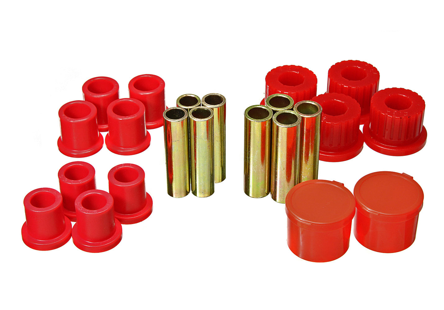 Energy Suspension Leaf Spring Bushing Set Ford Ranger 4.2157G (Red)