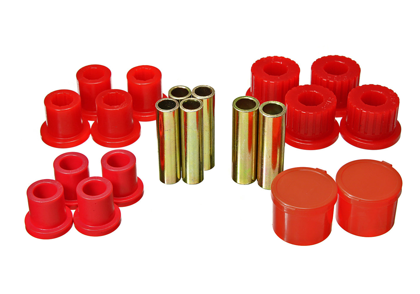 Energy Suspension Leaf Spring Bushing Set Ford Ranger 98-11 4.2158G (Red)