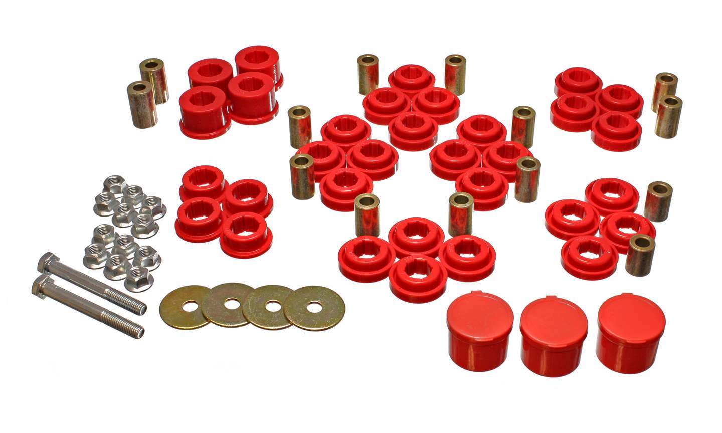 Energy Suspension Rear Control Arm Bushing Set 08+ Challenger 5.3141G (Red)