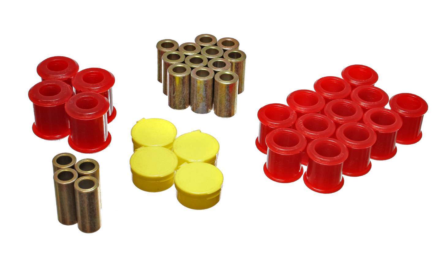 Energy Suspension Control Arm Bushing Set 7.3115R (Red)