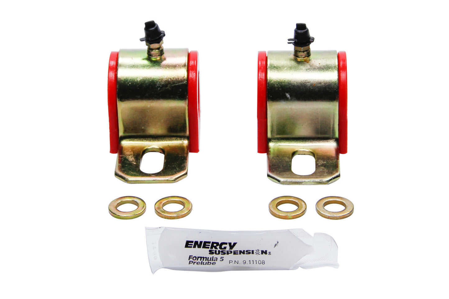 Energy Suspension Sway Bar Bushings 1" Greaseable 9.5161G (Red)