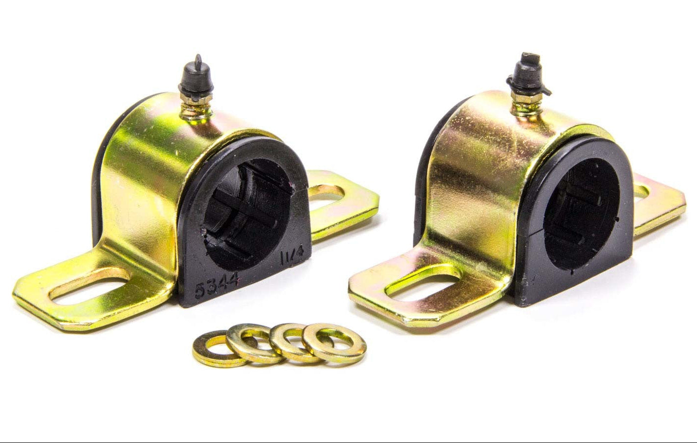 Energy Suspension Sway Bar Bushing Set 1 1/4" Greaseable 9.5165G (Black)