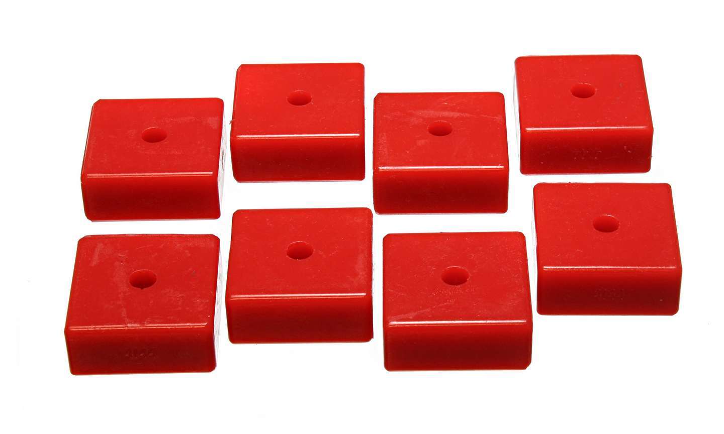 Energy Suspension Leaf Spring Pad Bushing Kit 2-1/16" 9.9535G (Red)