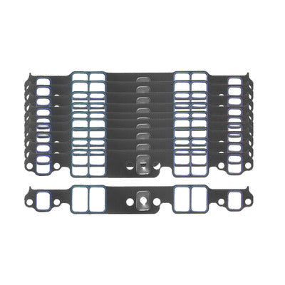 Fel-Pro SBC Intake Gaskets 10pk Stock Port 1.23 x 1.99 1256B