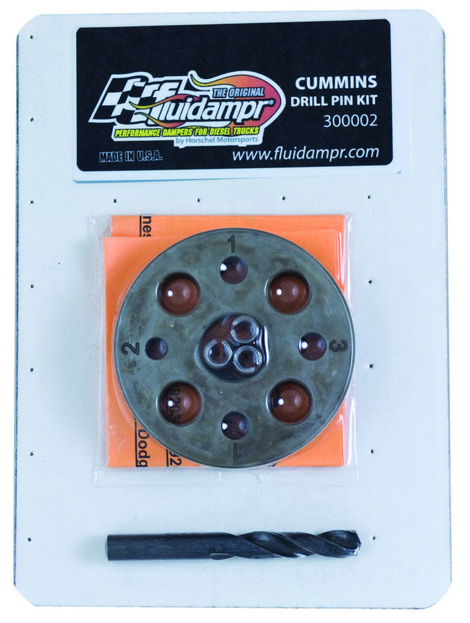 Fluidampr Crank Drill & Pin Kit Dodge Cummins Diesel 300002
