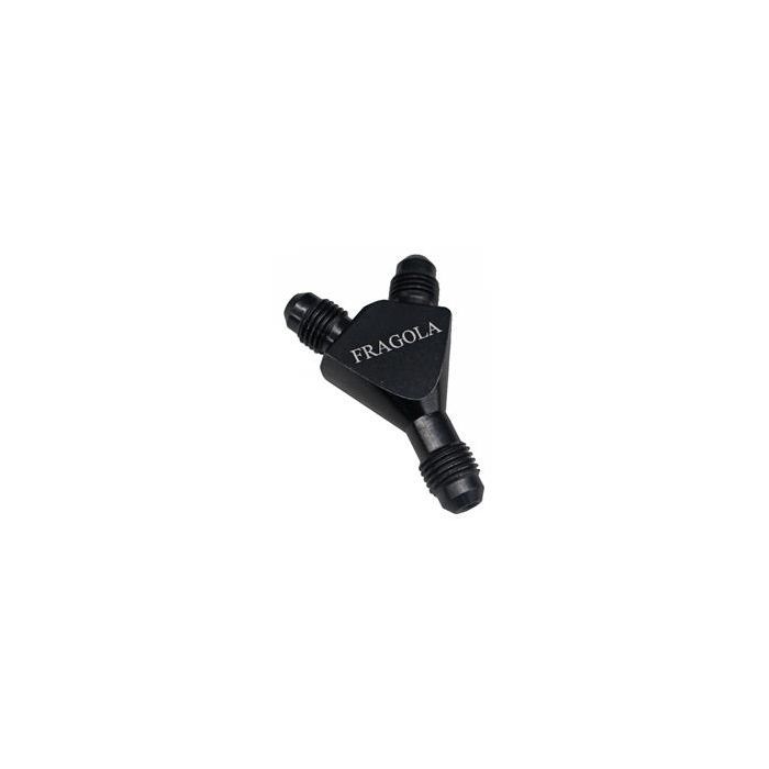 Fragola Y-Fitting 12AN Male Inlet/10AN Male Outlets 900613-BL