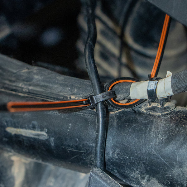 Grip Lock Ties are used by mechanics