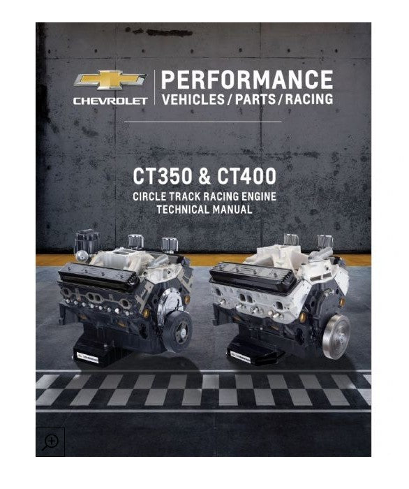 Chevrolet Performance Circle Track Tech Manual CT350 / CT400 19434342