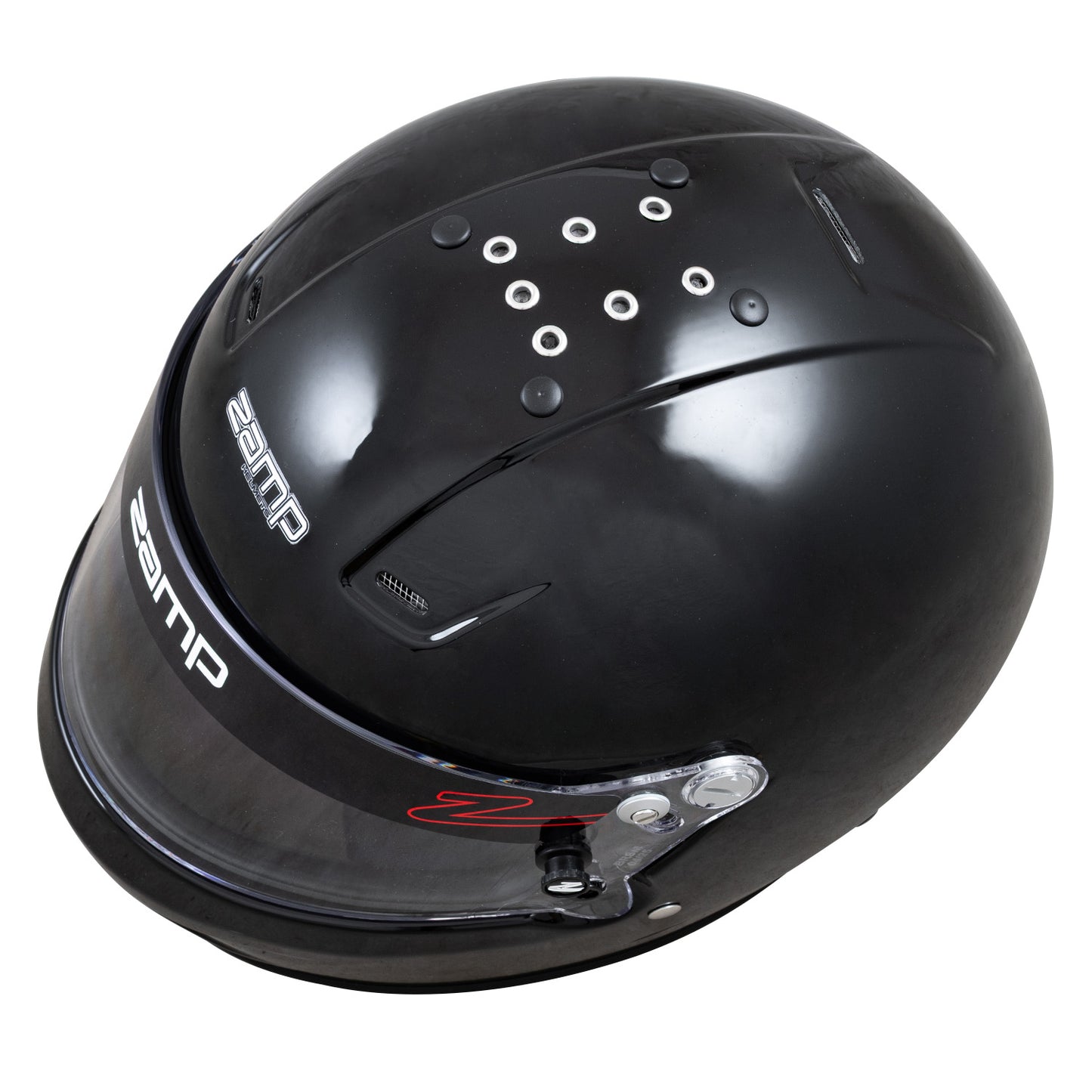 Zamp RZ-57 Helmet SA2025 (Gloss Black) - Top